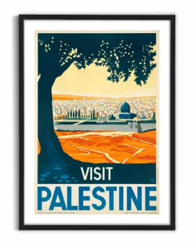 Visit Palestine poster